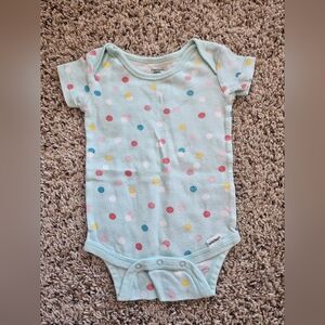 Gerber Polka Dot 12 Month Onesie